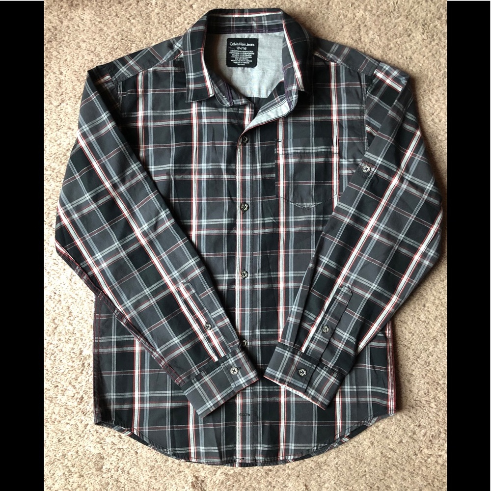 Boys Calvin Klein shirt